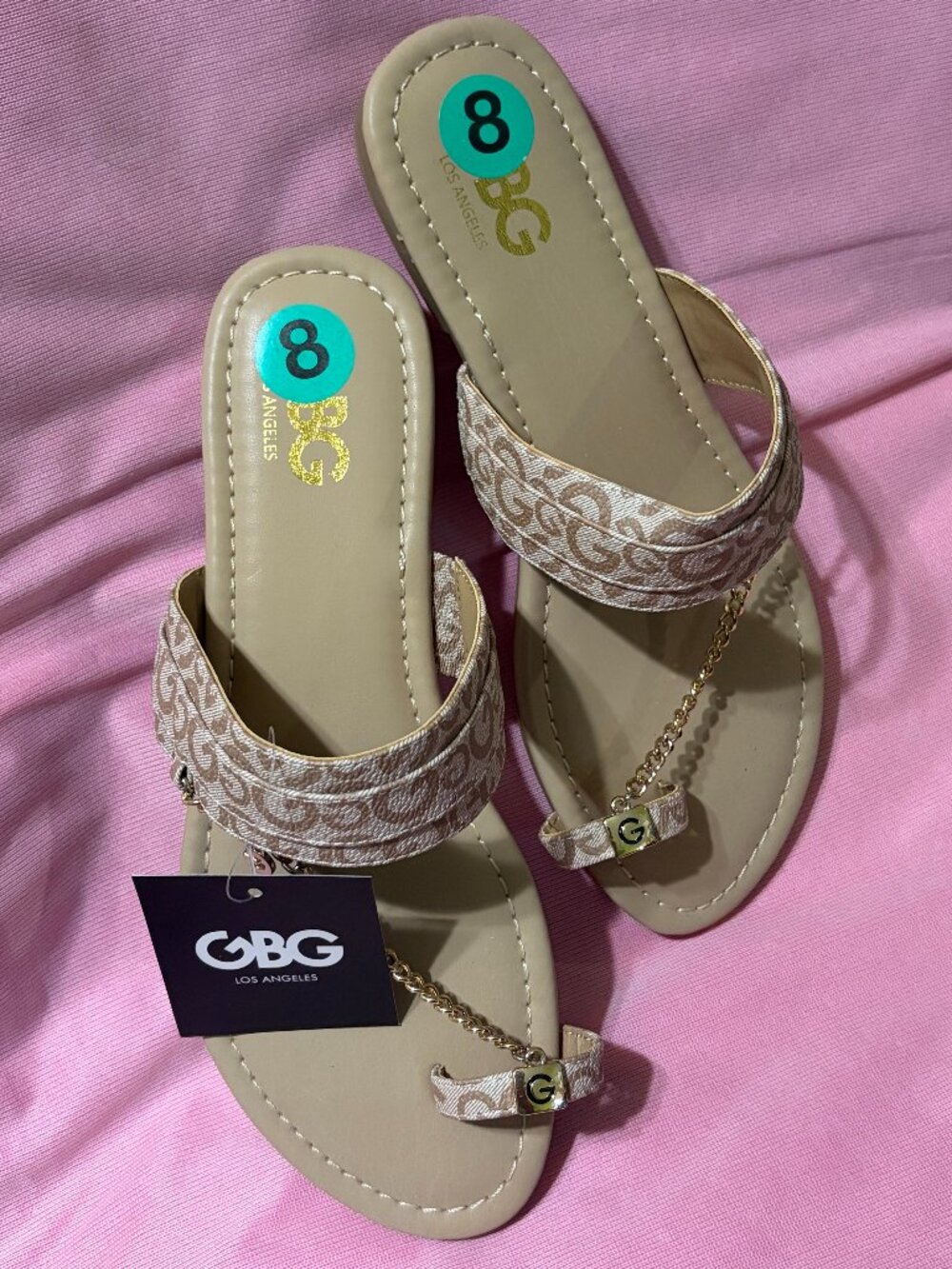GBG Los Angeles Woman's Size 8 Sandals